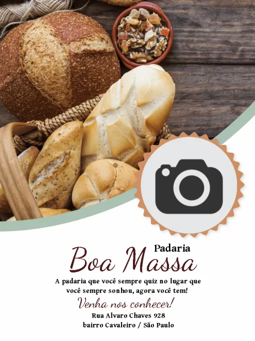 Convite Padaria Convite Padaria
