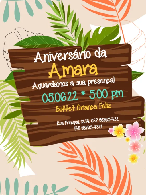 Fazer convite online convite digital aniversário moana adulta