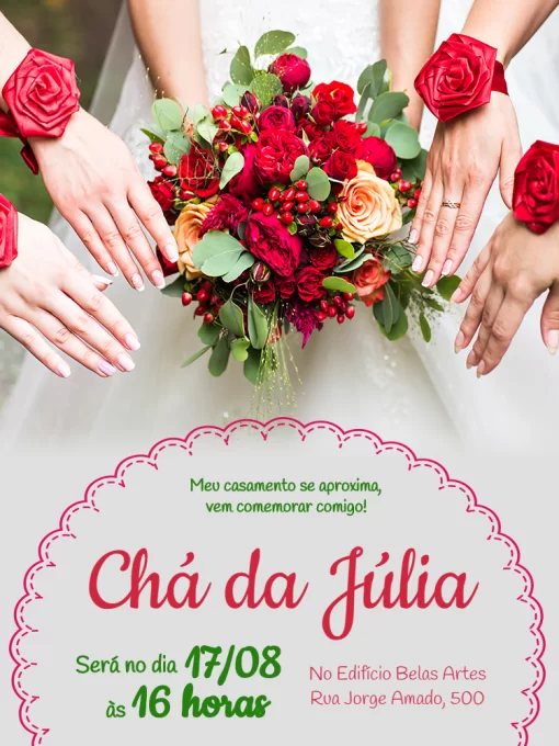 Chá de Cozinha - Estilo Chá das Amigas Chá de Cozinha - Estilo Chá das Amigas
