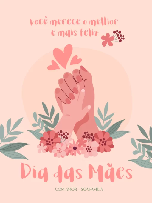Modelo de convite - como fazer cartão dia das mães para imprimir