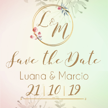 save the date unicornio