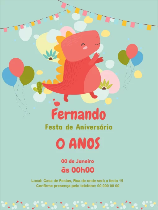 Convite de aniversário, Modelos incríveis