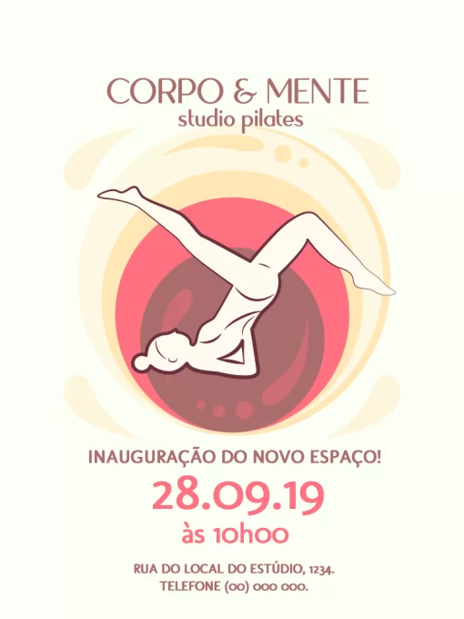 Convite Pilates Convite Pilates