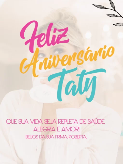 Modelo de convite - comemoração aniversario 