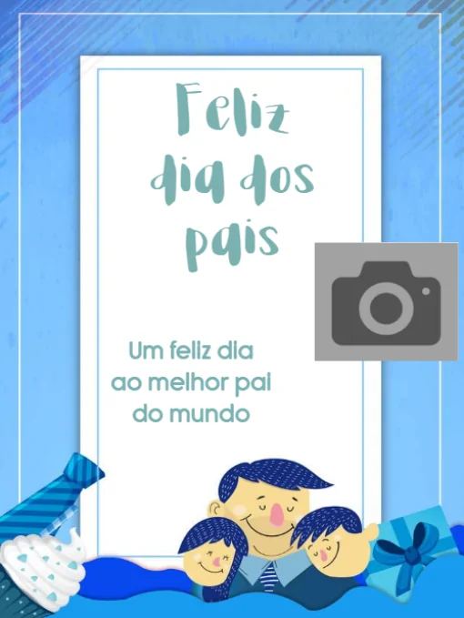 Como Fazer Cartão Dia dos Pais Simples Para Editar Como Fazer Cartão Dia dos Pais Simples Para Editar