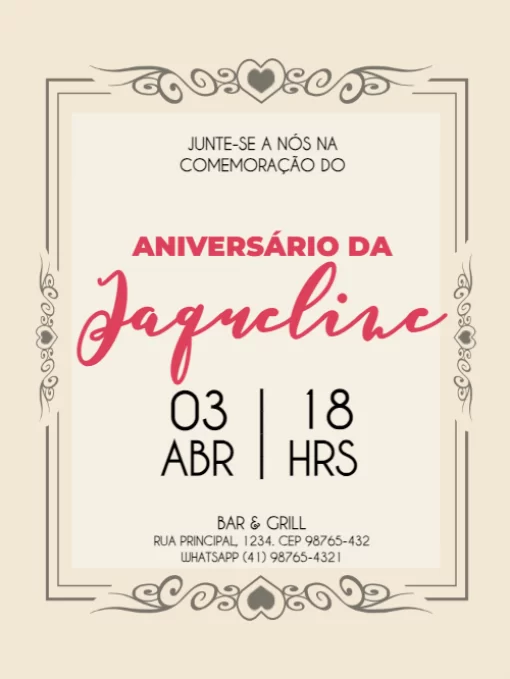 Convite De Aniversário Flor De Cerejeira Sakura Floral  Convite De Aniversário Flor De Cerejeira Sakura Floral
